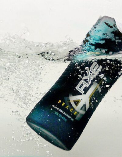 axe shower gel splash