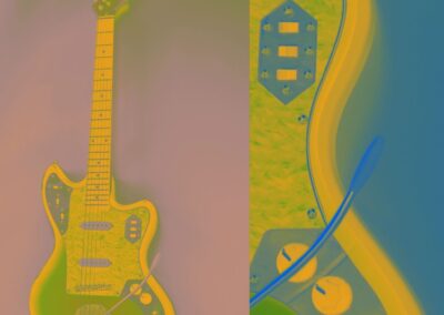 Rock Guitars 8 jaguar guitar dagrosa