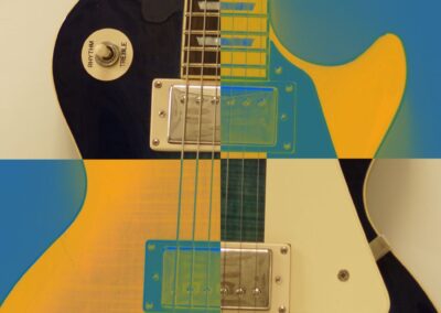 Rock Guitars 5 les paul guitar dagrosa copy