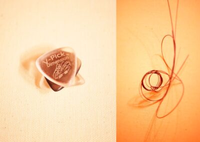 Rock Guitars 1 strings v pick dagrosa