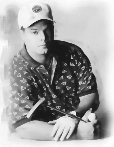 Portraits 2 stew locke golfer dagrosa paintings