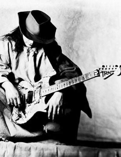 Portraits 6 This is a black and white portrait of a musician from Chicago I knew as Bobby the Rocker.