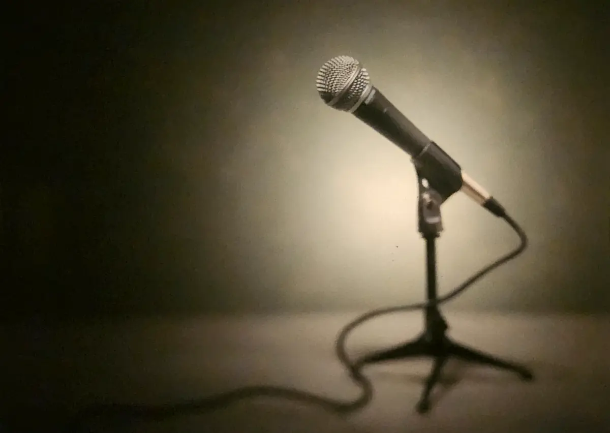 The Microphone — The Invocation Studio microphone photographed in soft directional light